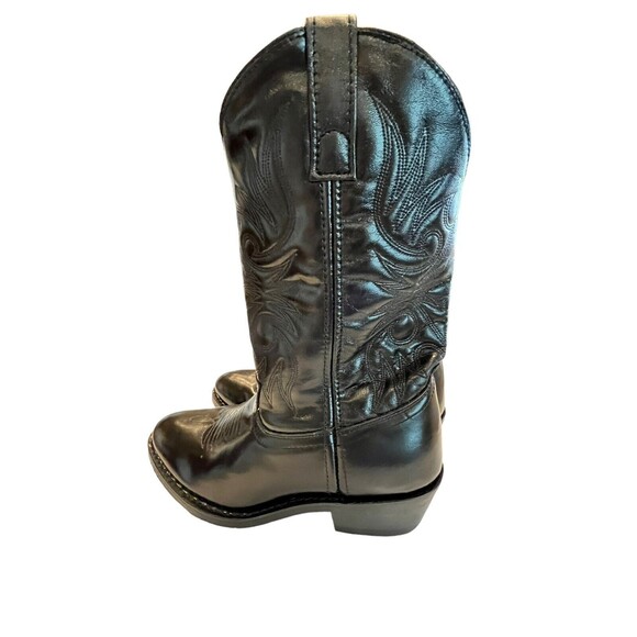 Laredo Mens boots Black Cowboy Western  Sz 7 EW Resist NWOT - Picture 5 of 10